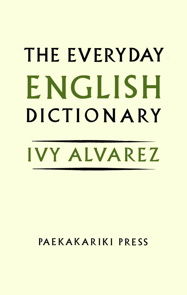 Cover of The Everyday English Dictionary