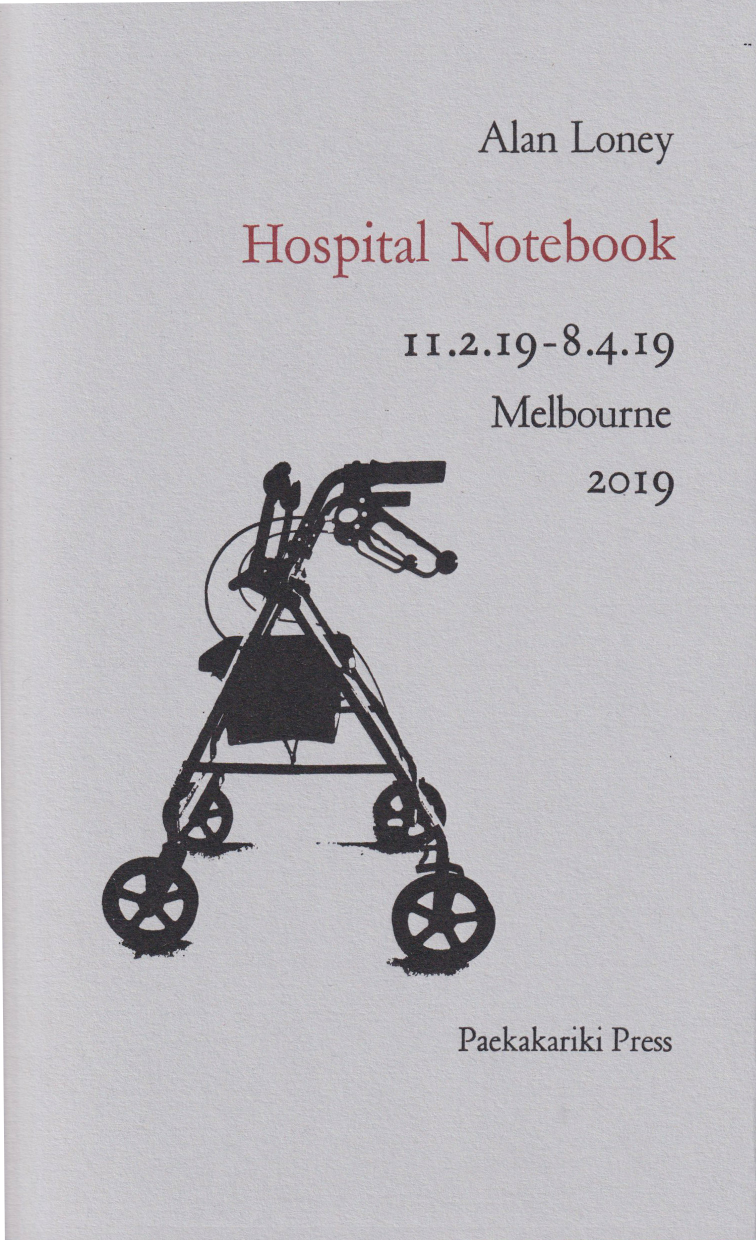Cover of Hospital Notebook